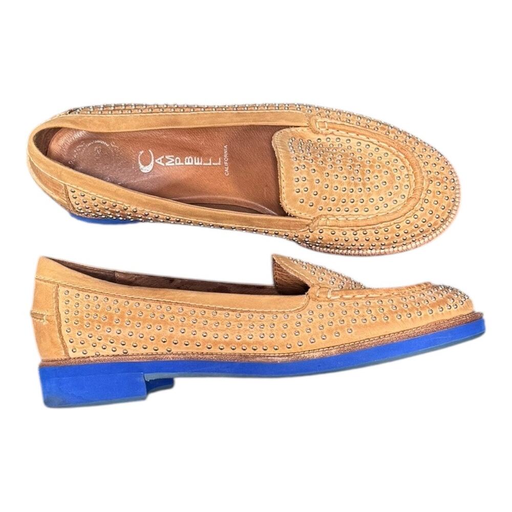 Jeffrey Campbell Dorm Stud Leather Loafers - Size 10 - Picture 7 of 7